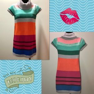 3/$33 (Crazy 8) SS Sweater Dress Girls L 8/10